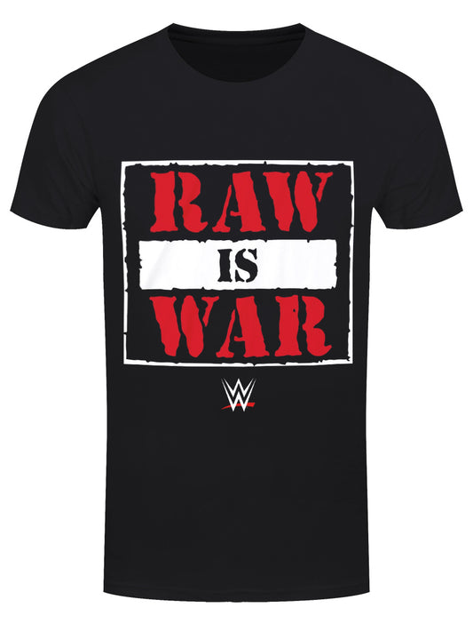 WWE Raw Is War Men's Black T-Shirt