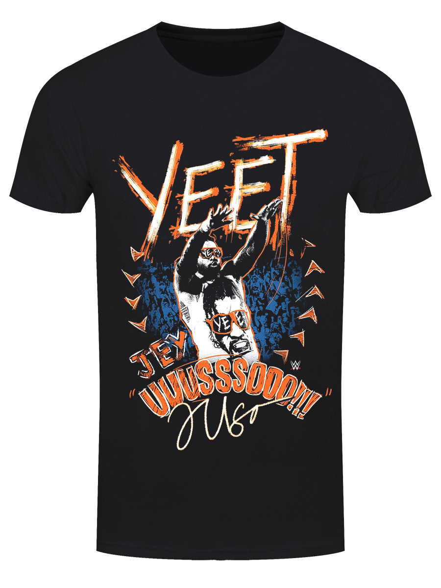 WWE Jey Uso UUUSSSOOO Men's Black T-Shirt