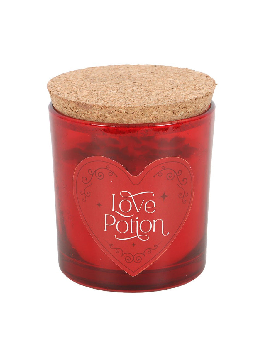 Love Potion Raspberry Crystal Chip Candle