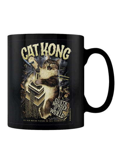 Horror Cats Cat Kong Black Mug