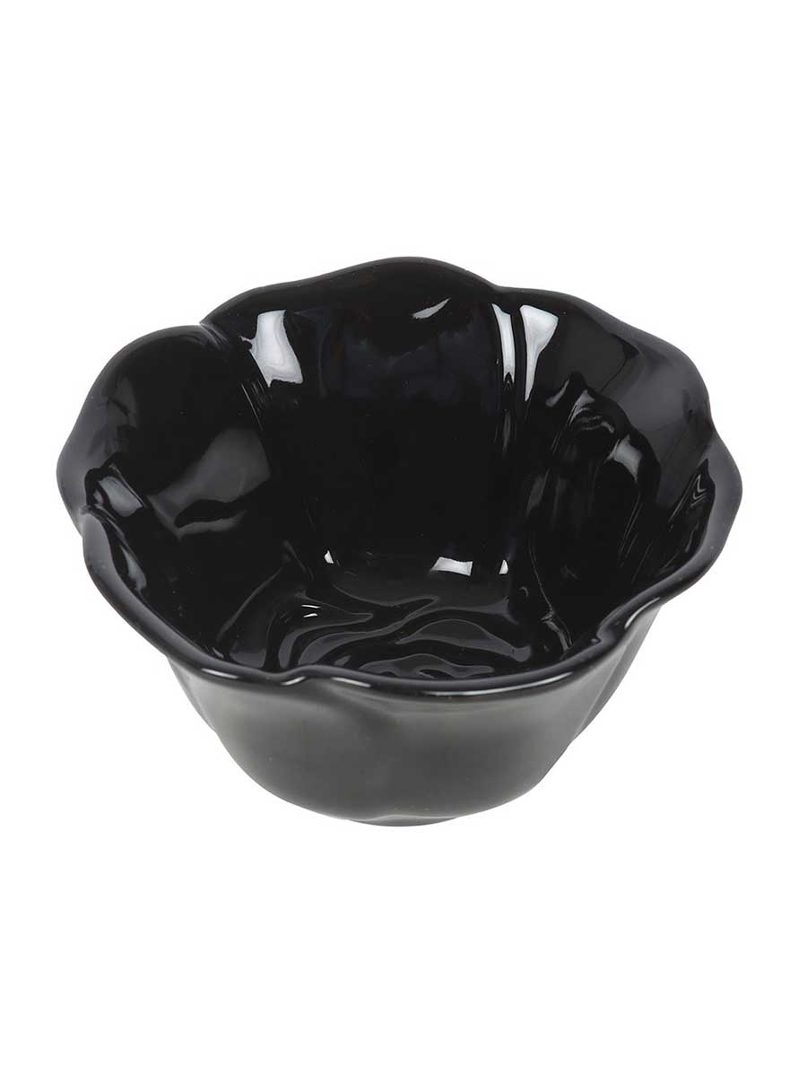 Black Rose Trinket Dish