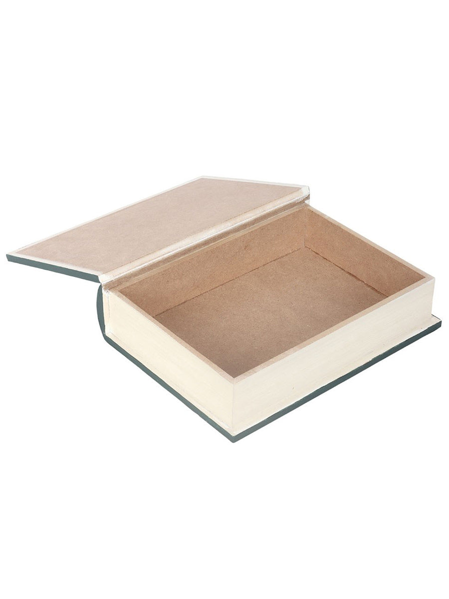 Green Witch Book Shaped Storage Box