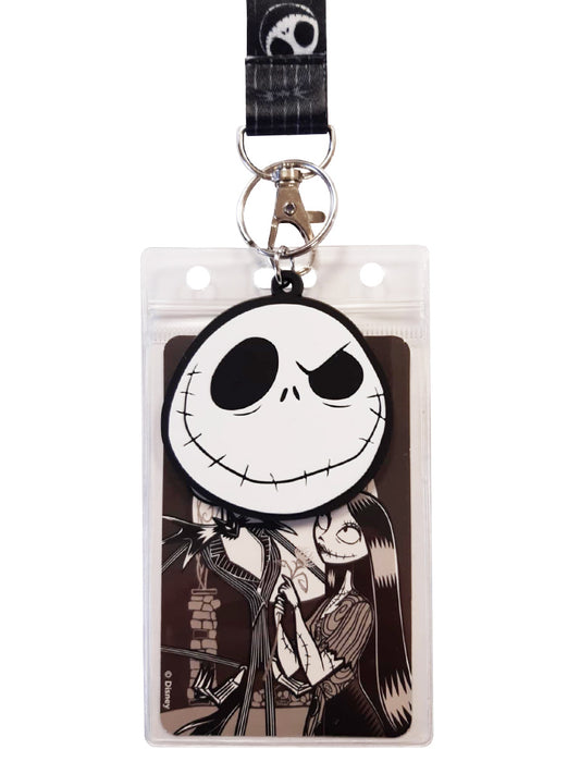 Nightmare Before Christmas (Teamwork) Lanyard ID Keychain
