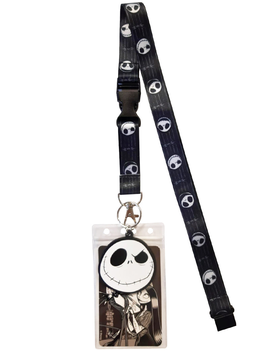 Nightmare Before Christmas (Teamwork) Lanyard ID Keychain