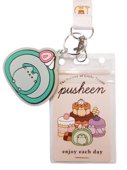 Pusheen (Society of Little Treats) ID Lanyard & Keychain