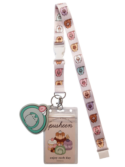 Pusheen (Society of Little Treats) ID Lanyard & Keychain