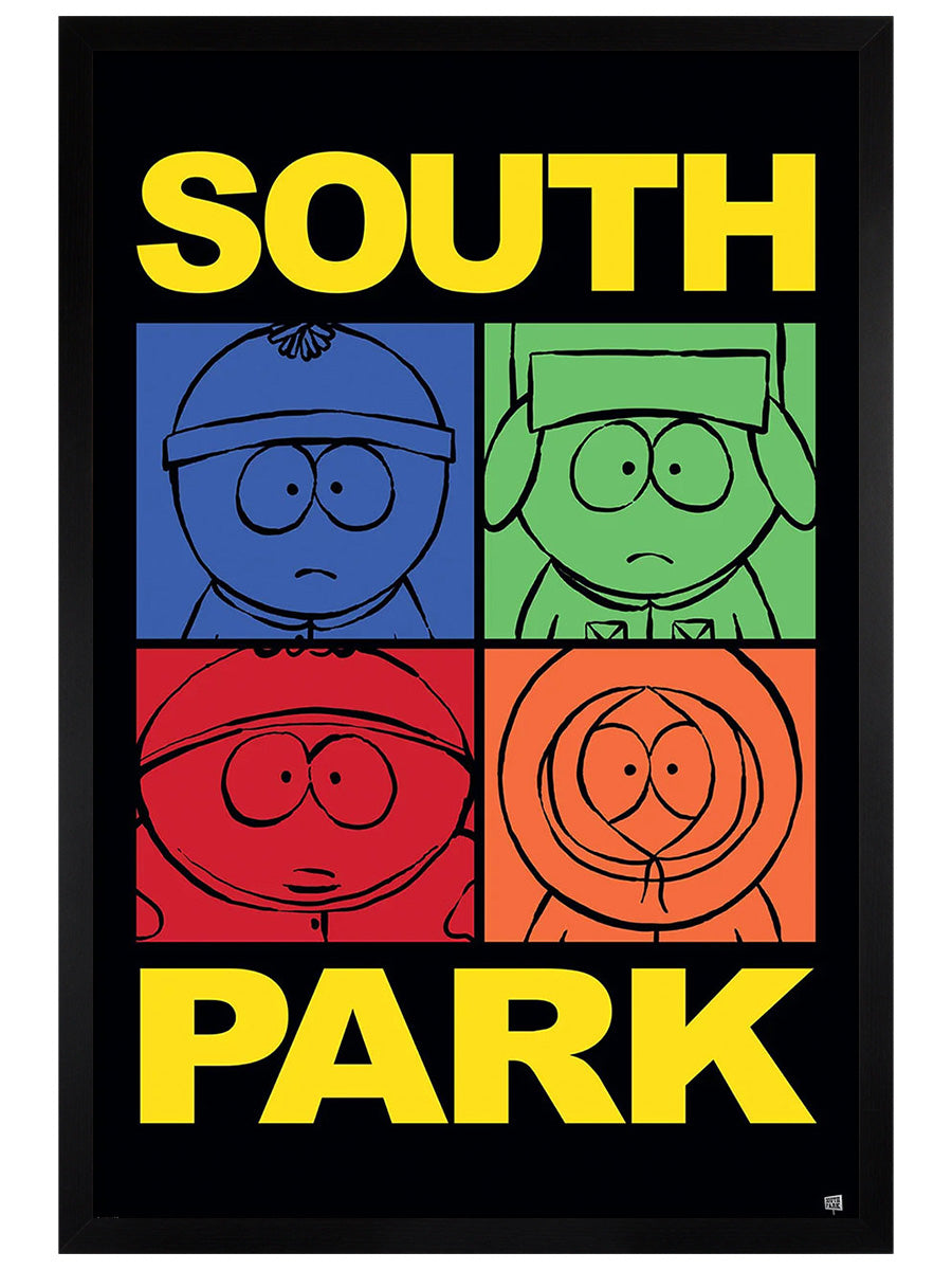 South Park (Block Colour) Maxi Poster