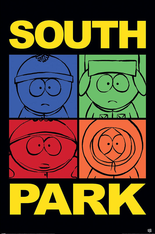 South Park (Block Colour) Maxi Poster