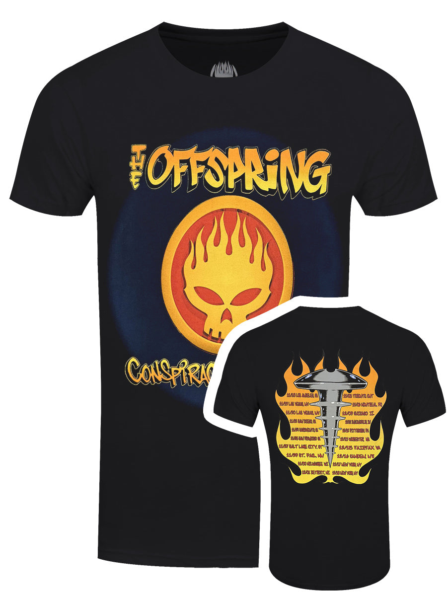 The Offspring Conspiracy Of One Tour '00 Men's Black T-Shirt