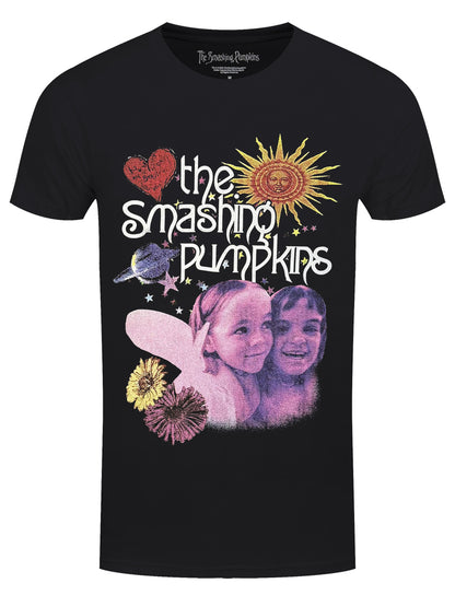 The Smashing Pumpkins Celestial Collage Men's Black T-Shirt