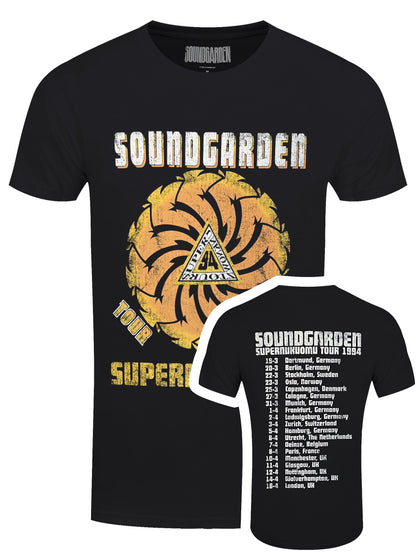 Soundgarden Superunknown Tour '94 Men's Black T-Shirt
