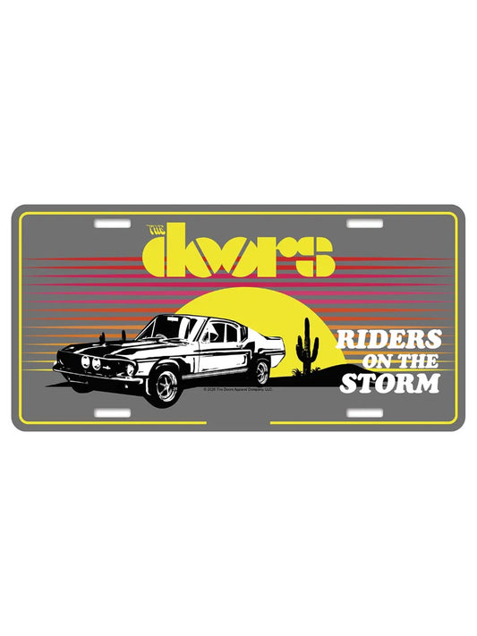 The Doors Riders On The Storm American Style Number Plate