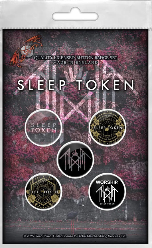 Sleep Token Even In Arcadia Badge Pack