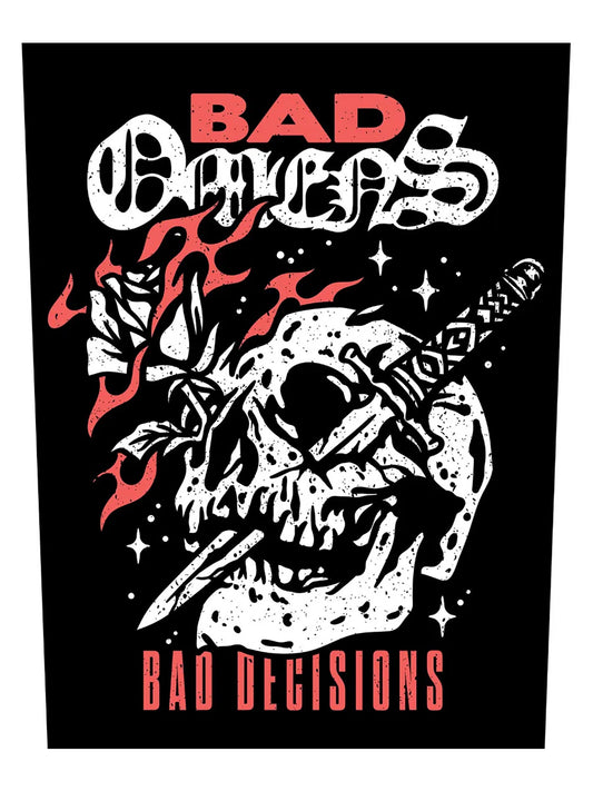 Bad Omens Bad Decisions Back Patch