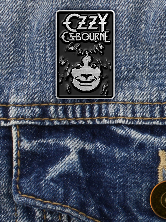 Ozzy Osbourne Madman Pin Badge