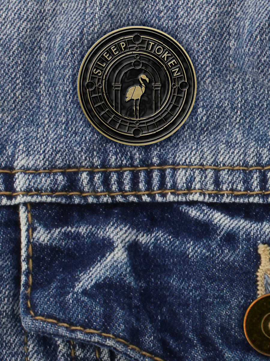 Sleep Token Even In Arcadia Crest Pin Badge