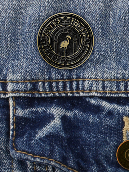 Sleep Token Even In Arcadia Crest Pin Badge