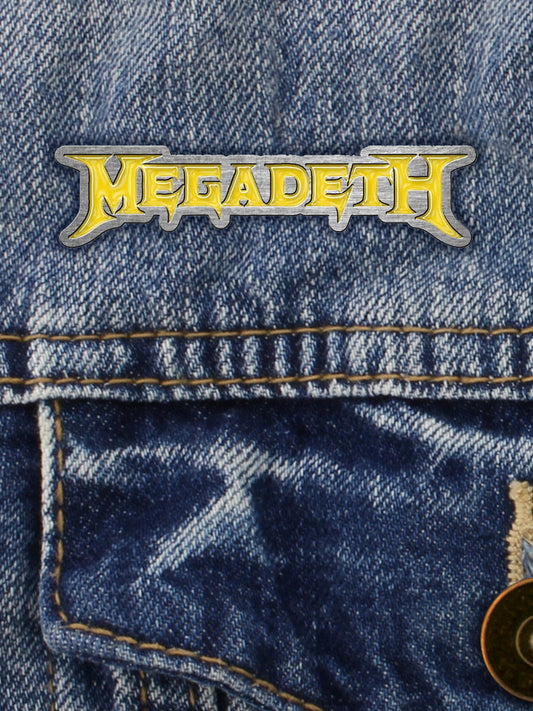 Megadeth Logo Pin Badge