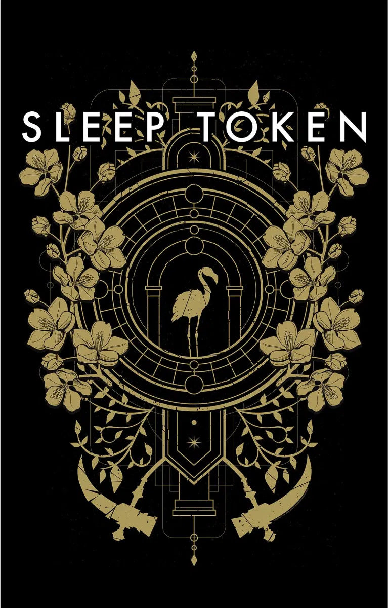 Sleep Token Even In Arcadia Crest Textile Flag