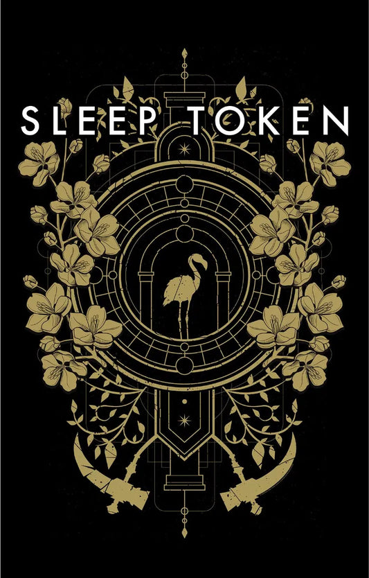 Sleep Token Even In Arcadia Crest Textile Flag