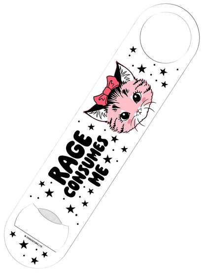 Kitsch Kitten Rage Consumes Me Bar Blade Bottle Opener
