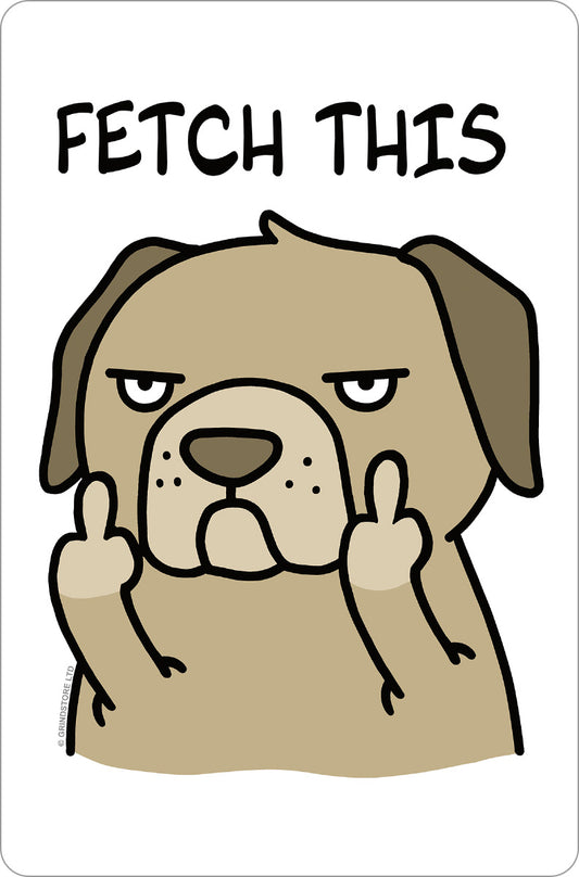 Fetch This Greet Tin Card