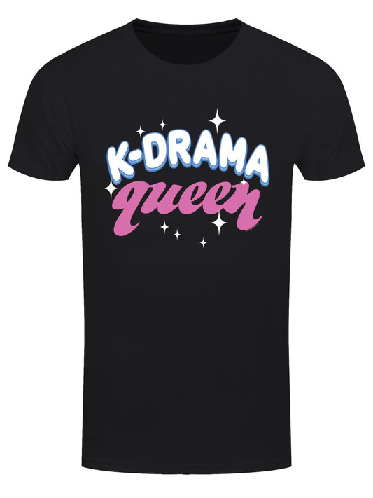K-Drama Queen Men's Black T-Shirt