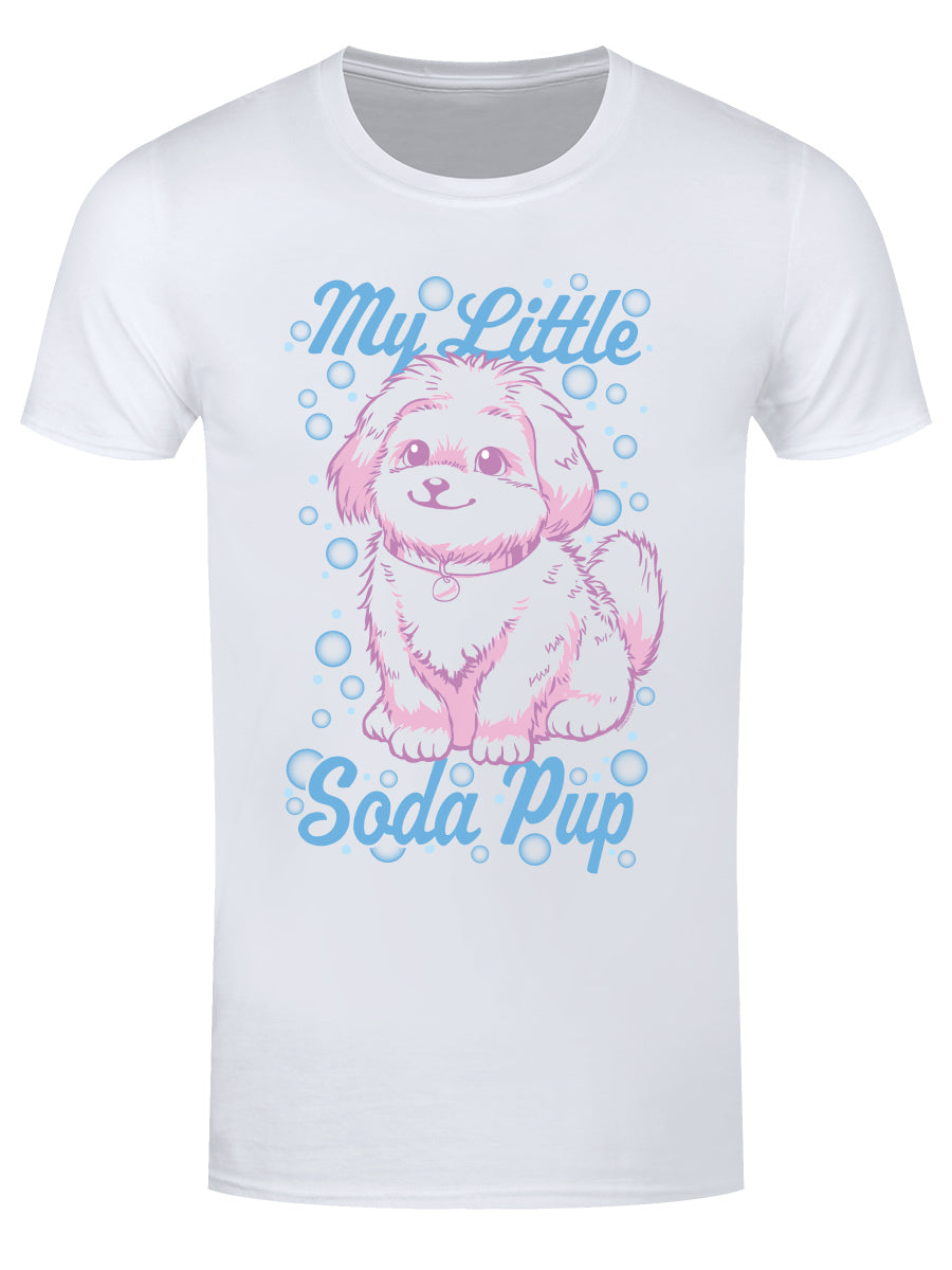 My Little Soda Pup Men's White T-Shirt