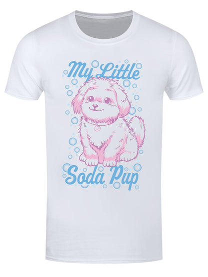 My Little Soda Pup Men's White T-Shirt