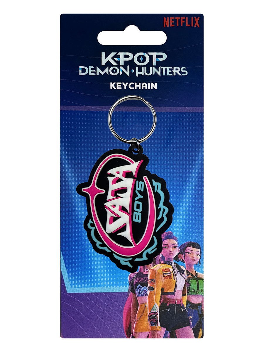 K-Pop Demon Hunters Saja Boys PVC Keychain