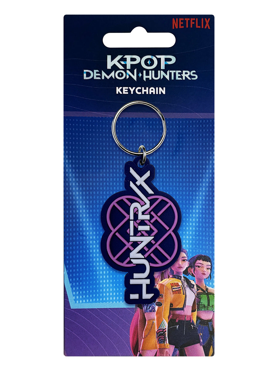 K-Pop Demon Hunters Huntrix Logo PVC Keychain