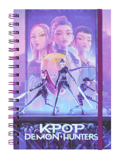 K-Pop Demon Hunters A5 Wiro Notebook