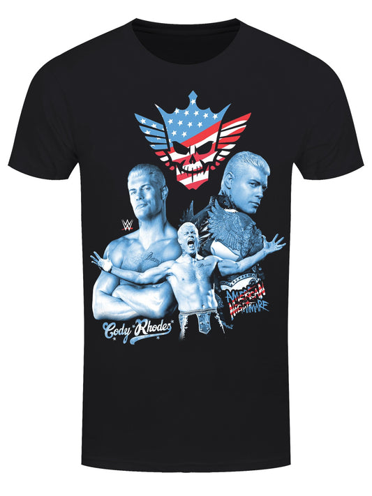 WWE Cody Compilation Men's Black T-Shirt