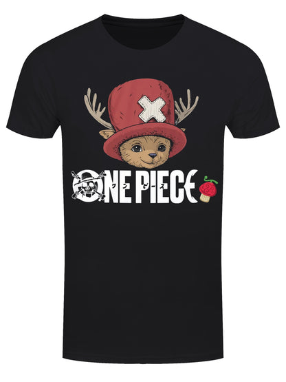 One Piece Chopper Men's Black T-Shirt