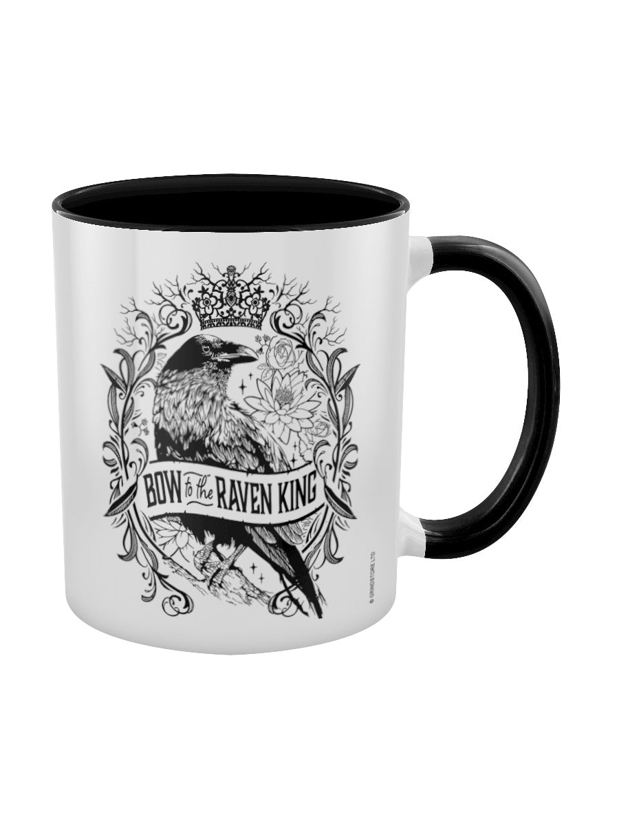 Bow To The Raven King Black Inner 2-Tone Mug
