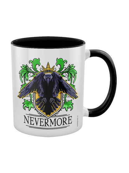 The Raven Nevermore Black Inner 2-Tone Mug