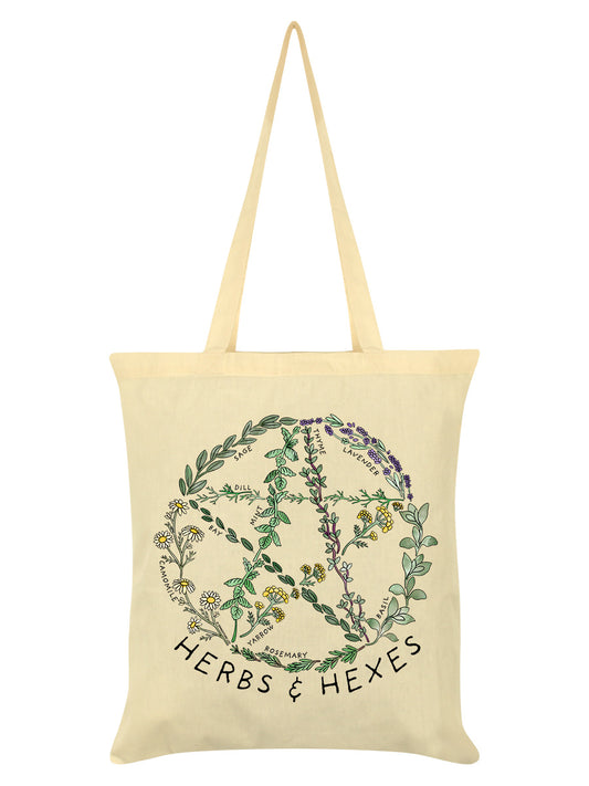 Herbs & Hexes Cream Tote Bag