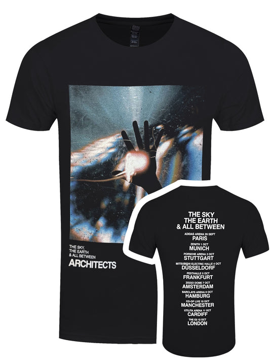Architects The Sky, The Earth & All Between EU Tour '25 Men's Black T-Shirt