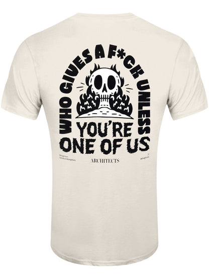 Architects Whiplash Who Gives A Fuck Men's Cream T-Shirt