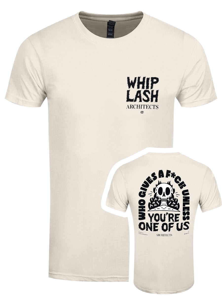 Architects Whiplash Who Gives A Fuck Men's Cream T-Shirt