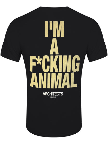 Architects I'm A F*cking Animal Men's Black T-Shirt