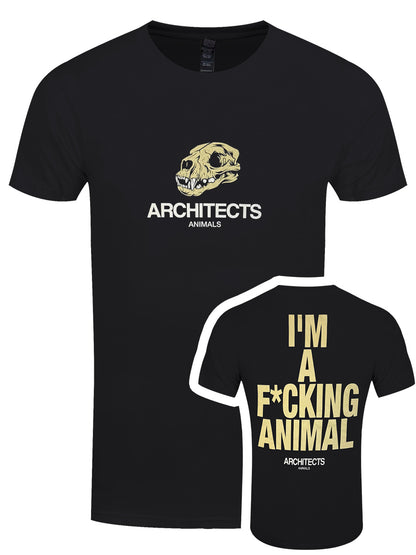 Architects I'm A F*cking Animal Men's Black T-Shirt