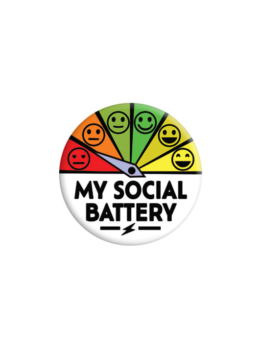 My Social Battery Badge