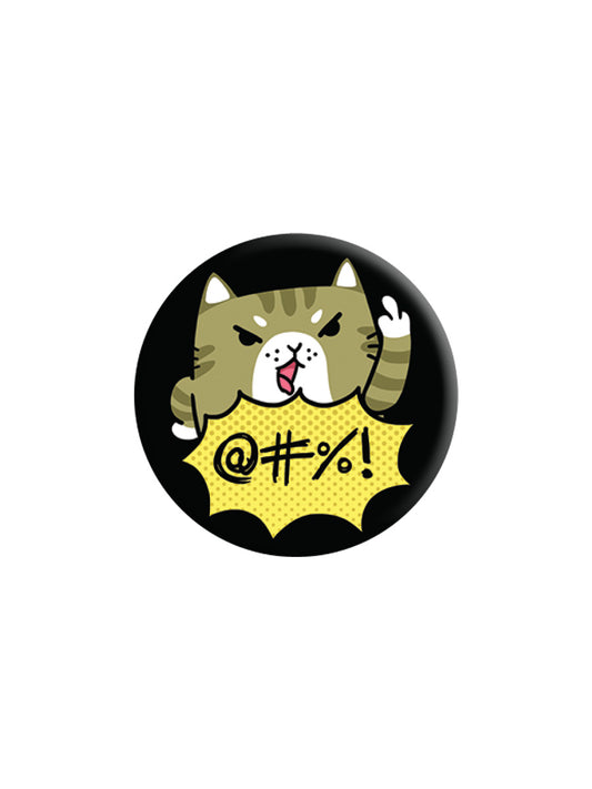 Sweary Cat Badge