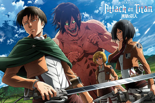 Attack On Titan Ready To Fight Maxi Poster