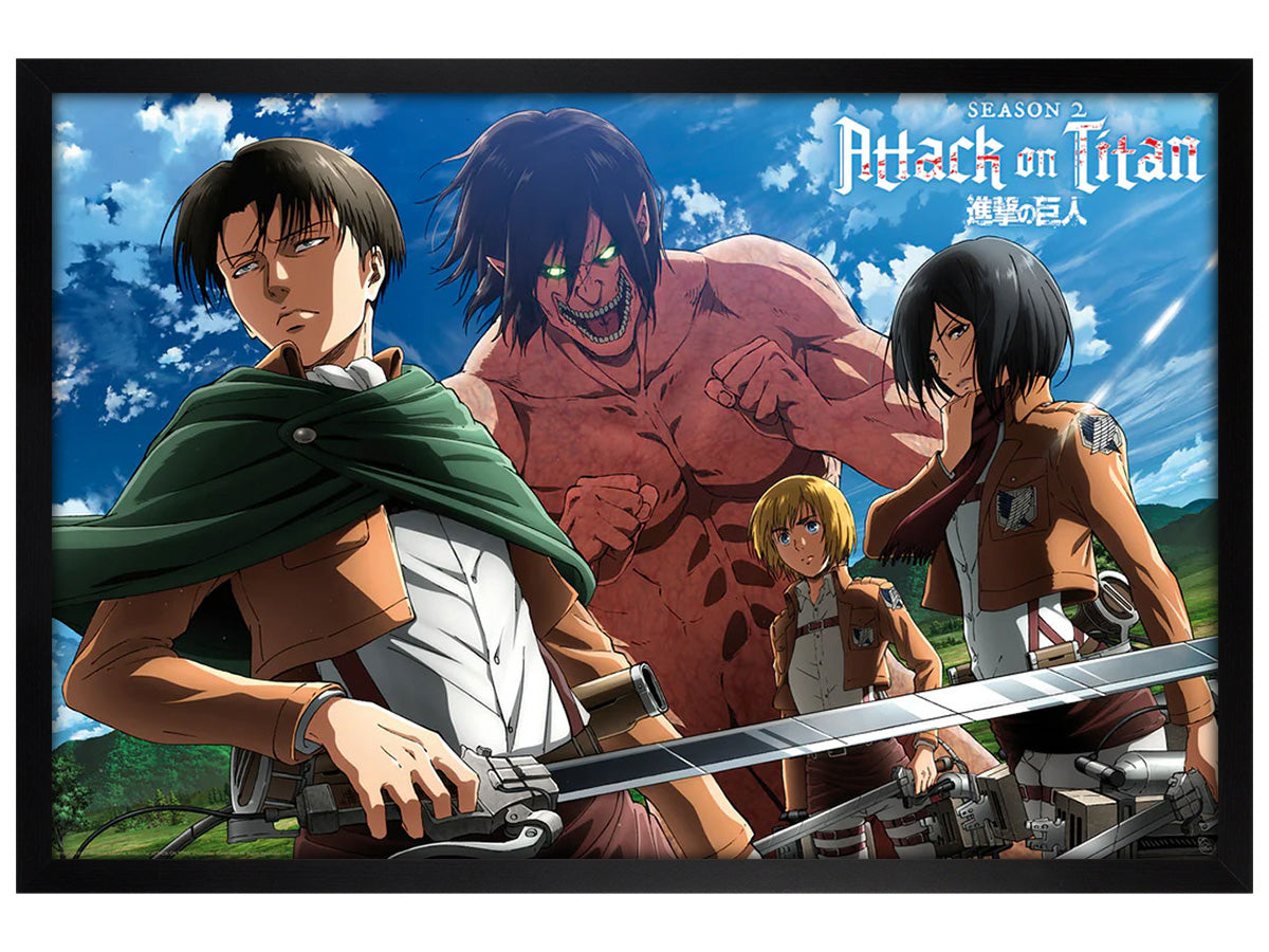 Attack On Titan Ready To Fight Maxi Poster