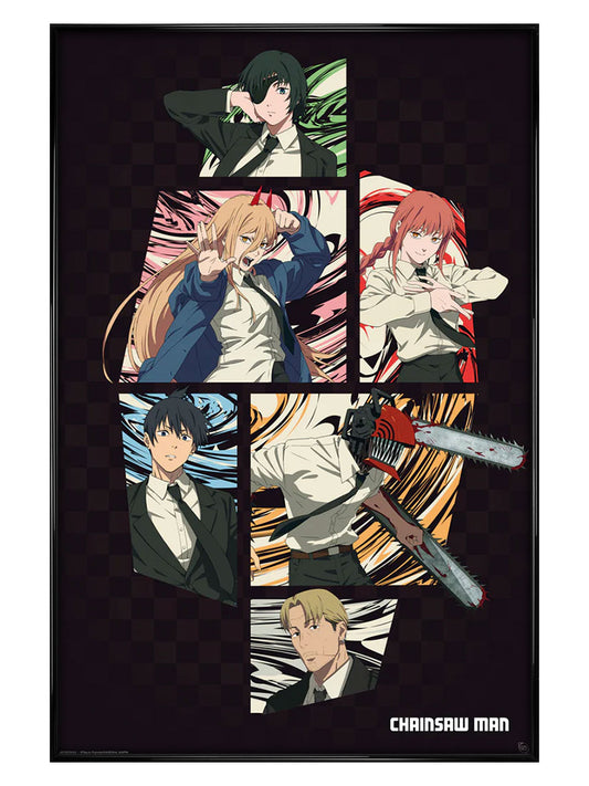 Chainsaw Man Division 4 Maxi Poster