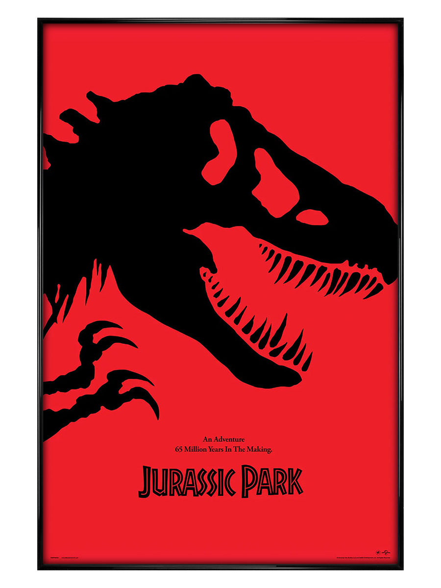 Jurassic Park Red Maxi Poster