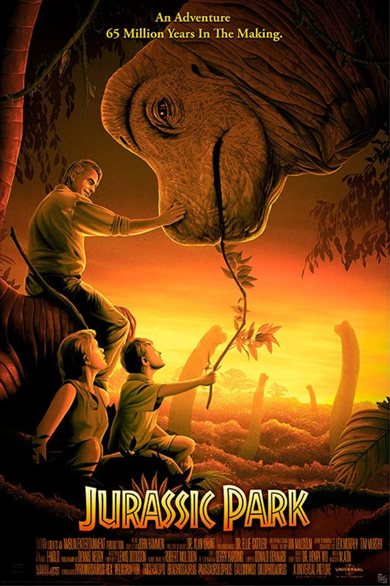 Jurassic Park Vintage Maxi Poster