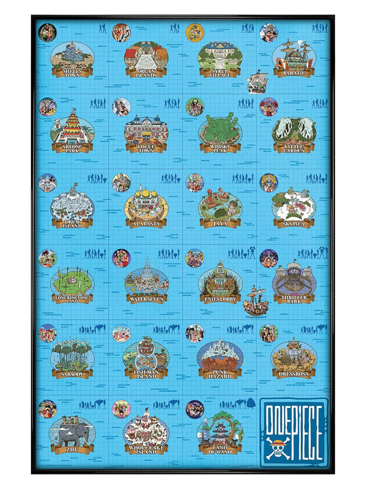 One Piece Log Itinerary Maxi Poster